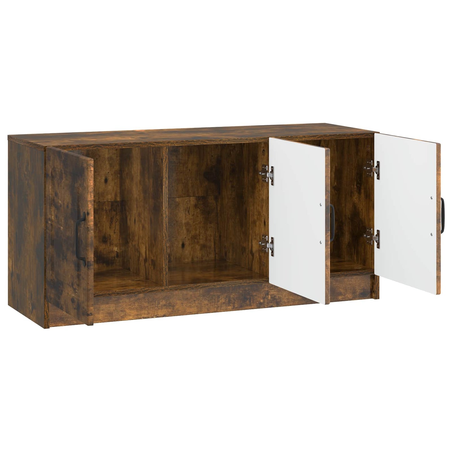 TV Cabinet Smoked Oak 99 x 34.5 x 47 cm Engineered Wood