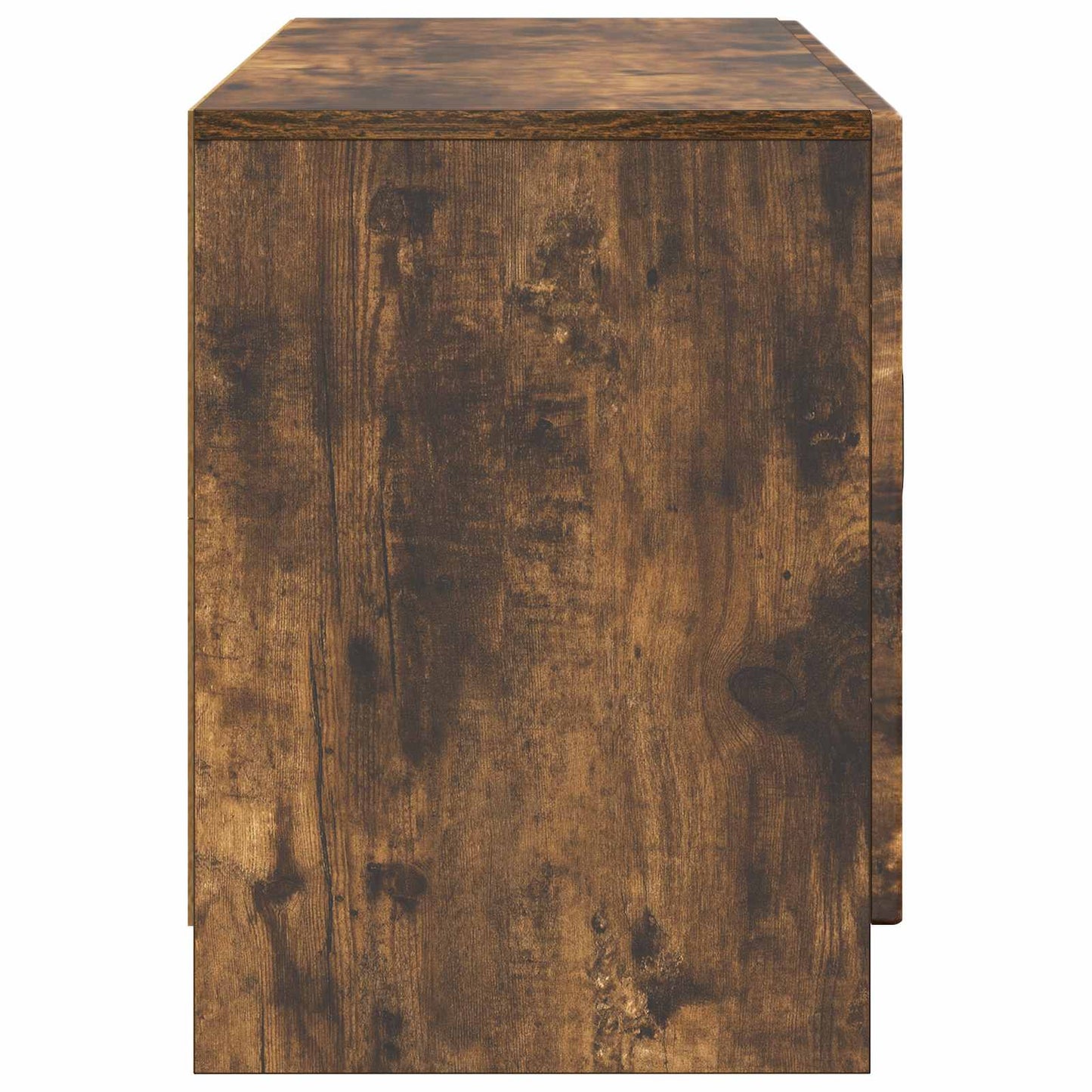 TV Cabinet Smoked Oak 99 x 34.5 x 47 cm Engineered Wood