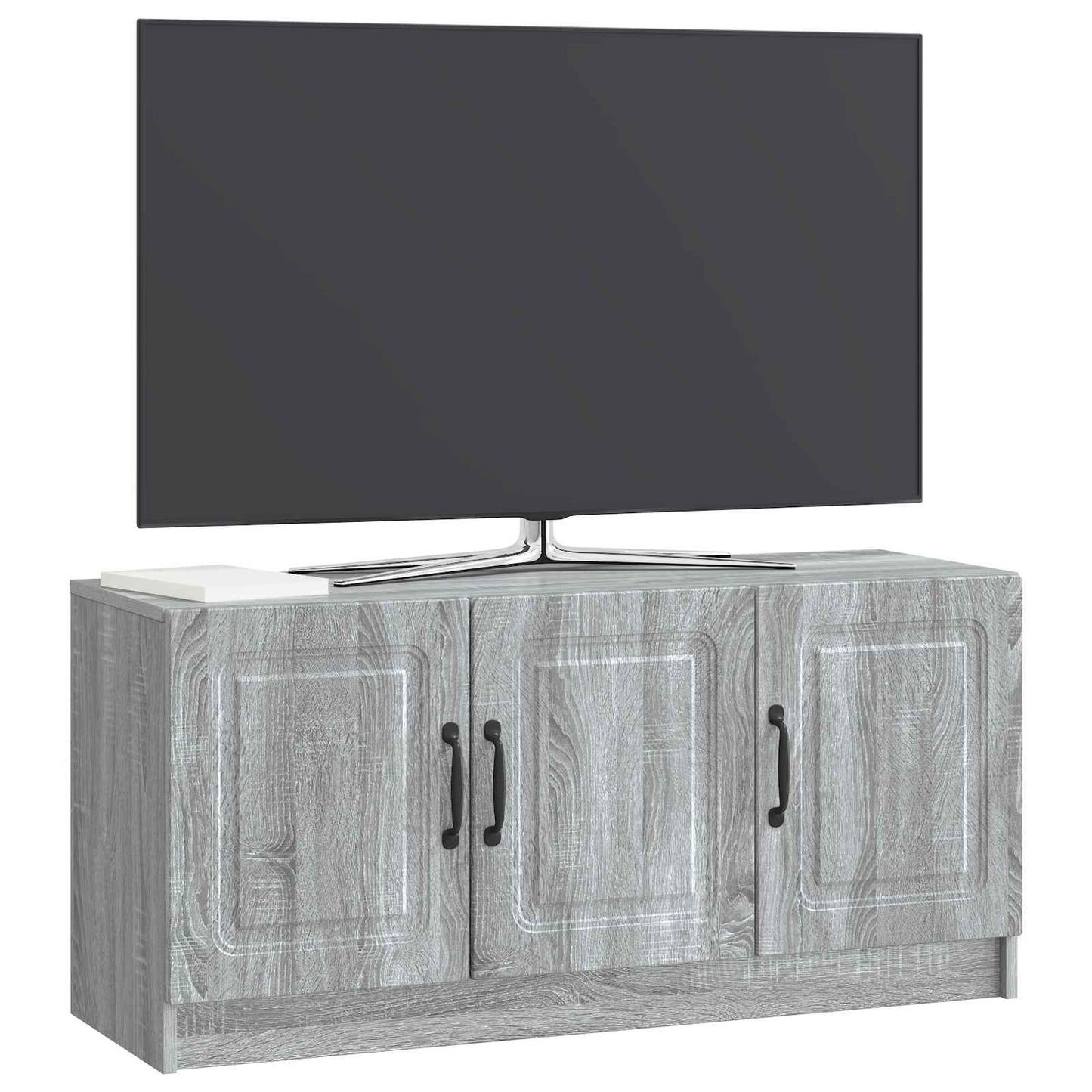 TV Cabinet Grey Sonoma 99 x 34.5 x 47 cm Engineered Wood