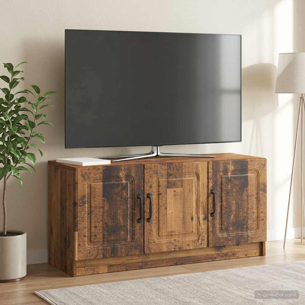 TV Cabinet Old Wood 99 x 34.5 x 47 cm Engineered Wood