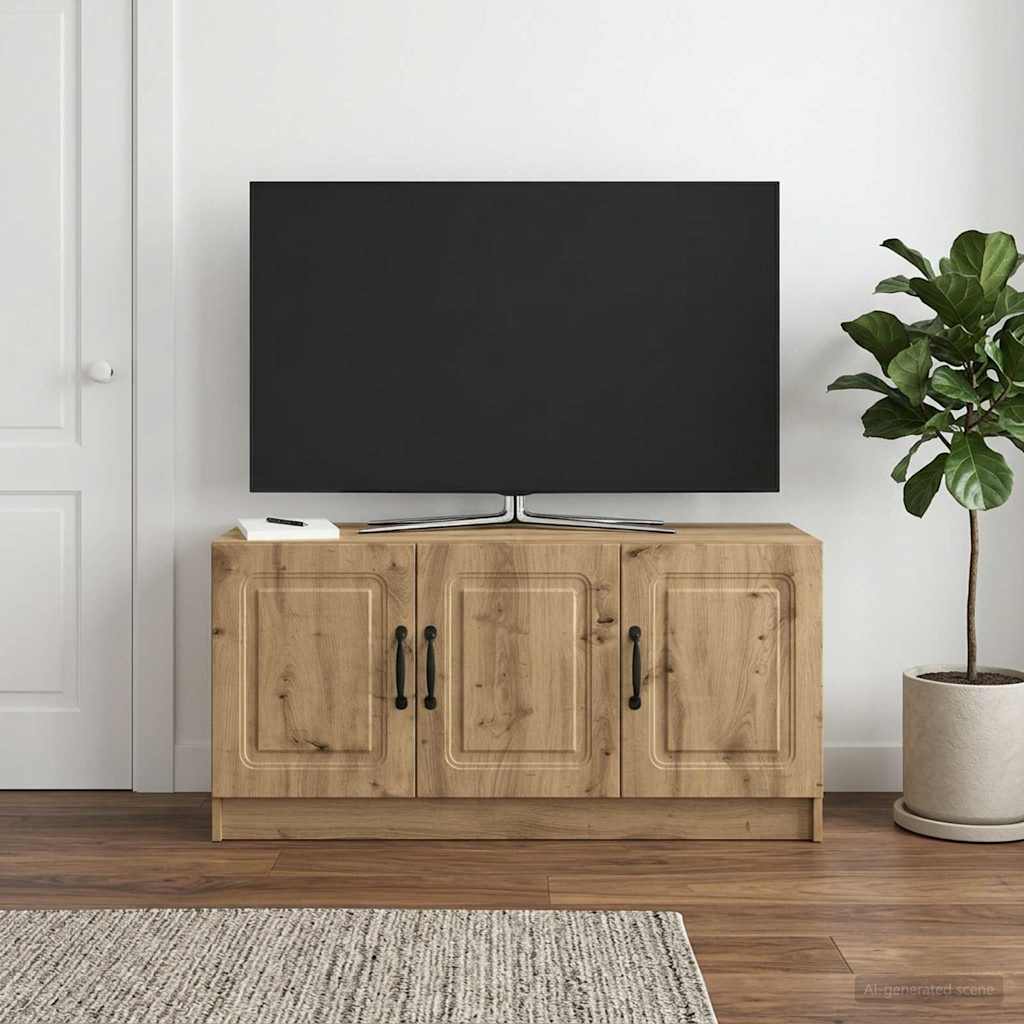 TV Cabinet 99 x 34.5 x 47 cm Artisan Oak Engineered Wood
