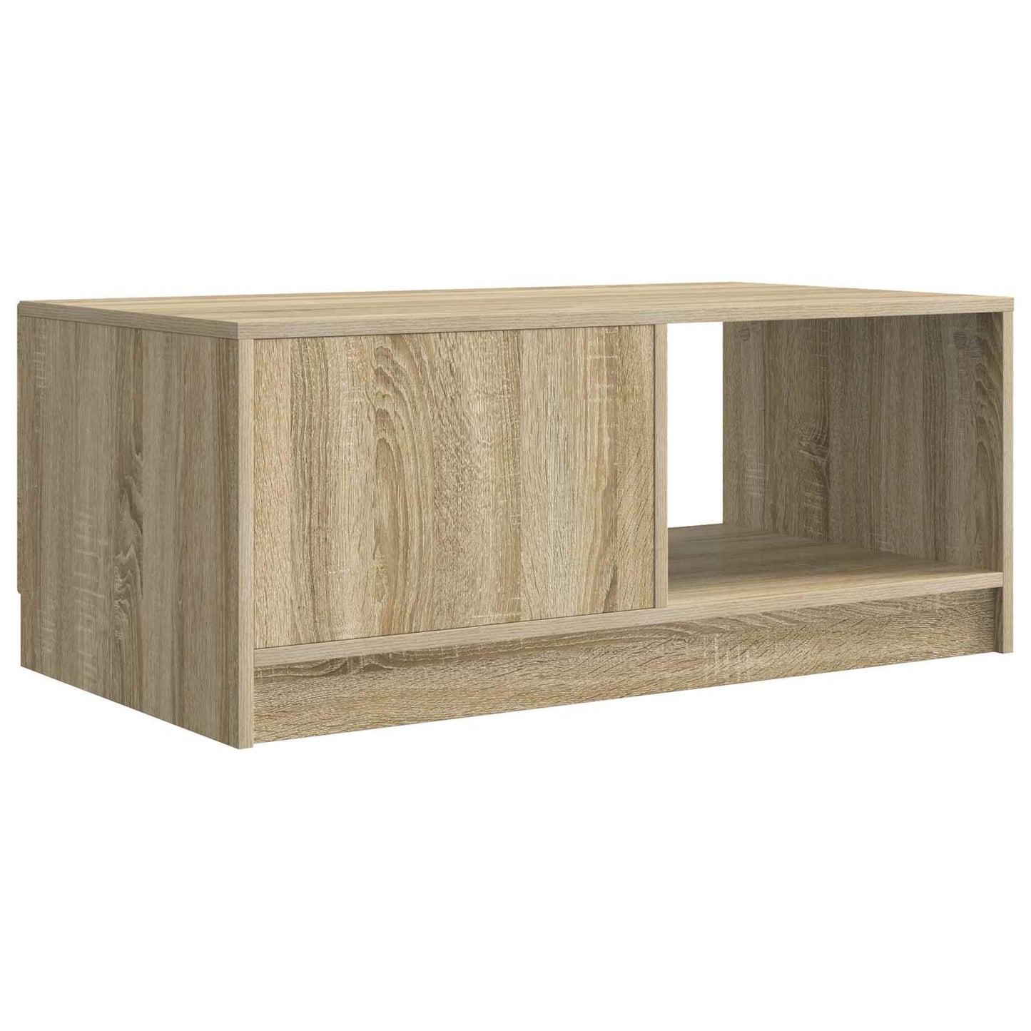 Coffee Table Sonoma Oak 90 x 50 x 37 cm Engineered Wood