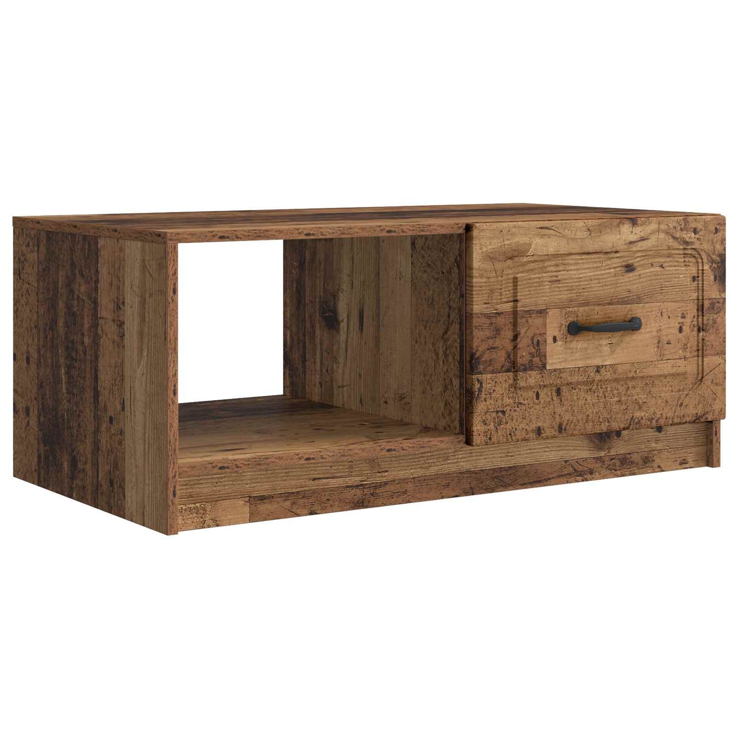 Coffee Table Old Wood 90 x 50 x 37 cm Engineered Wood