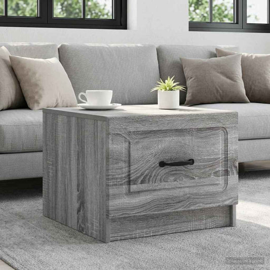 Coffee Table Grey Sonoma 49 x 50 x 37 cm Engineered Wood
