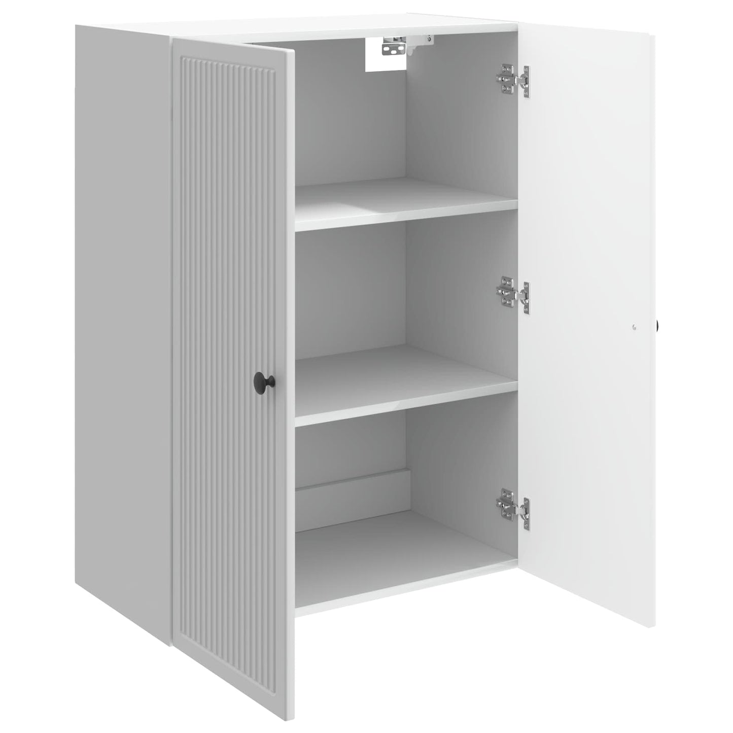 Wall-Mounted Cabinet High Gloss White 66 x 34.5 x 90 cm