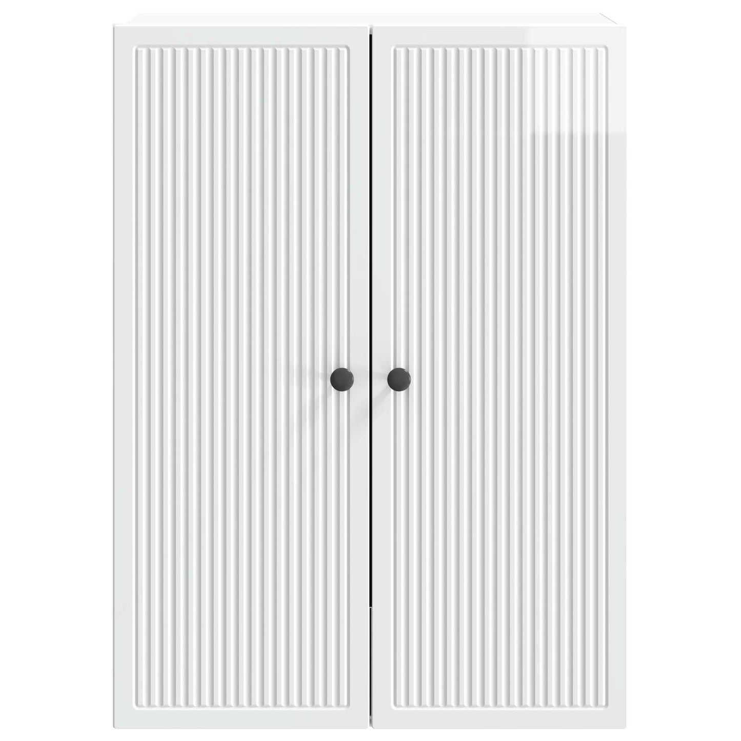 Wall-Mounted Cabinet High Gloss White 66 x 34.5 x 90 cm