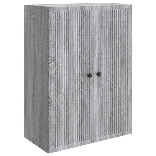 Wall-Mounted Cabinet Grey Sonoma 66 x 34.5 x 90 cm