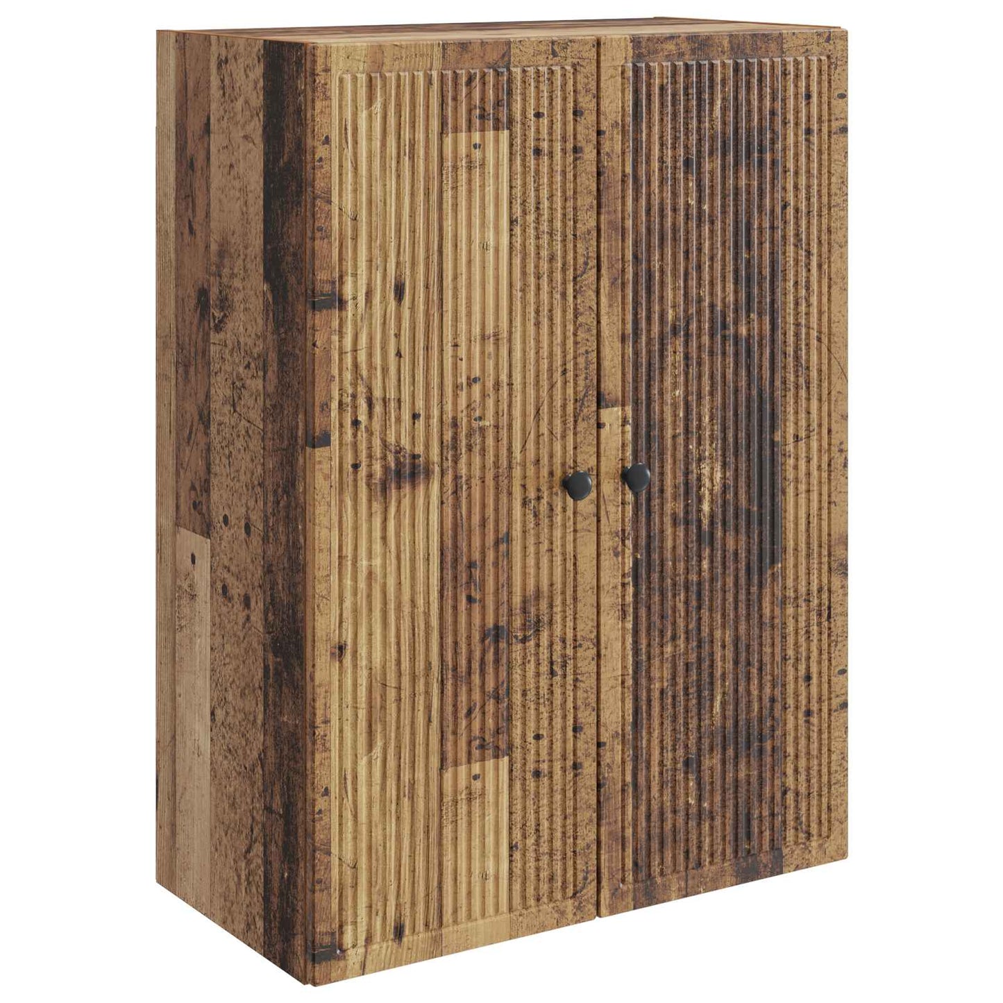 Wall-Mounted Cabinet Old Wood 66 x 34.5 x 90 cm Engineered Wood