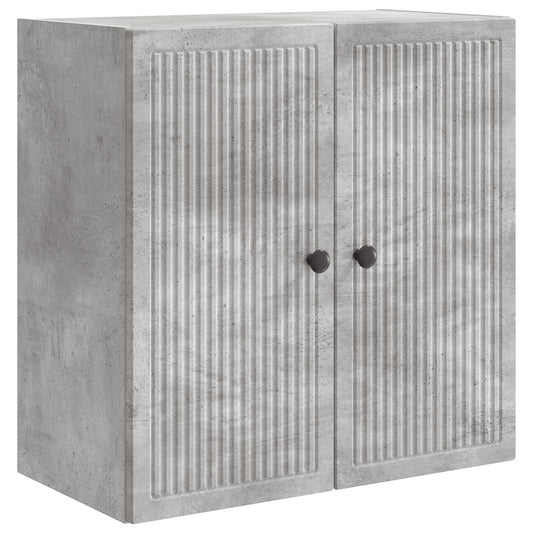 Wall-Mounted Cabinet Concrete Grey 59 x 31 x 60 cm