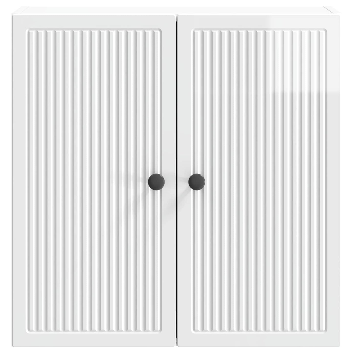 Wall-Mounted Cabinet High Gloss White 59 x 31 x 60 cm