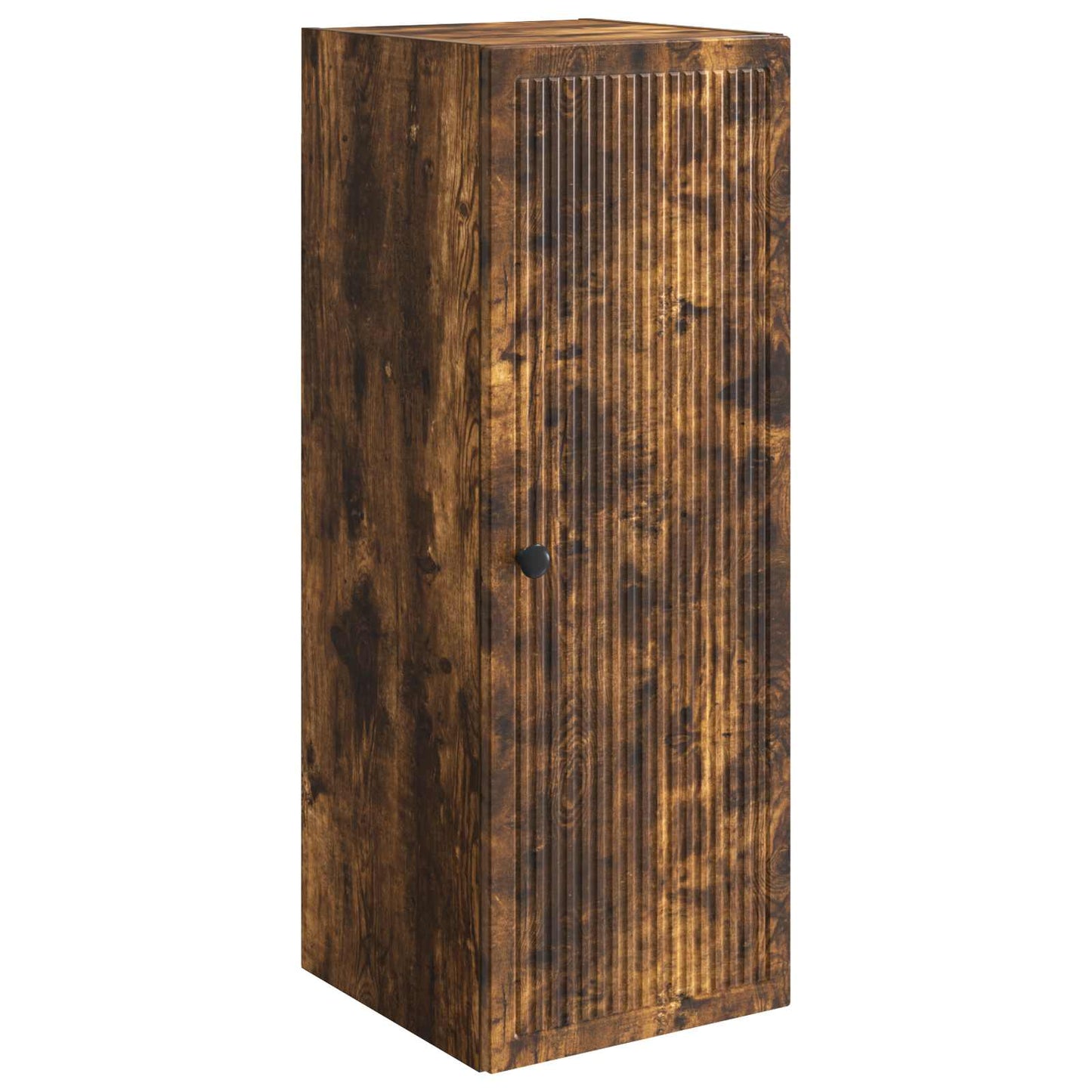 Wall-Mounted Cabinet Smoked Oak 33 x 34.5 x 90 cm