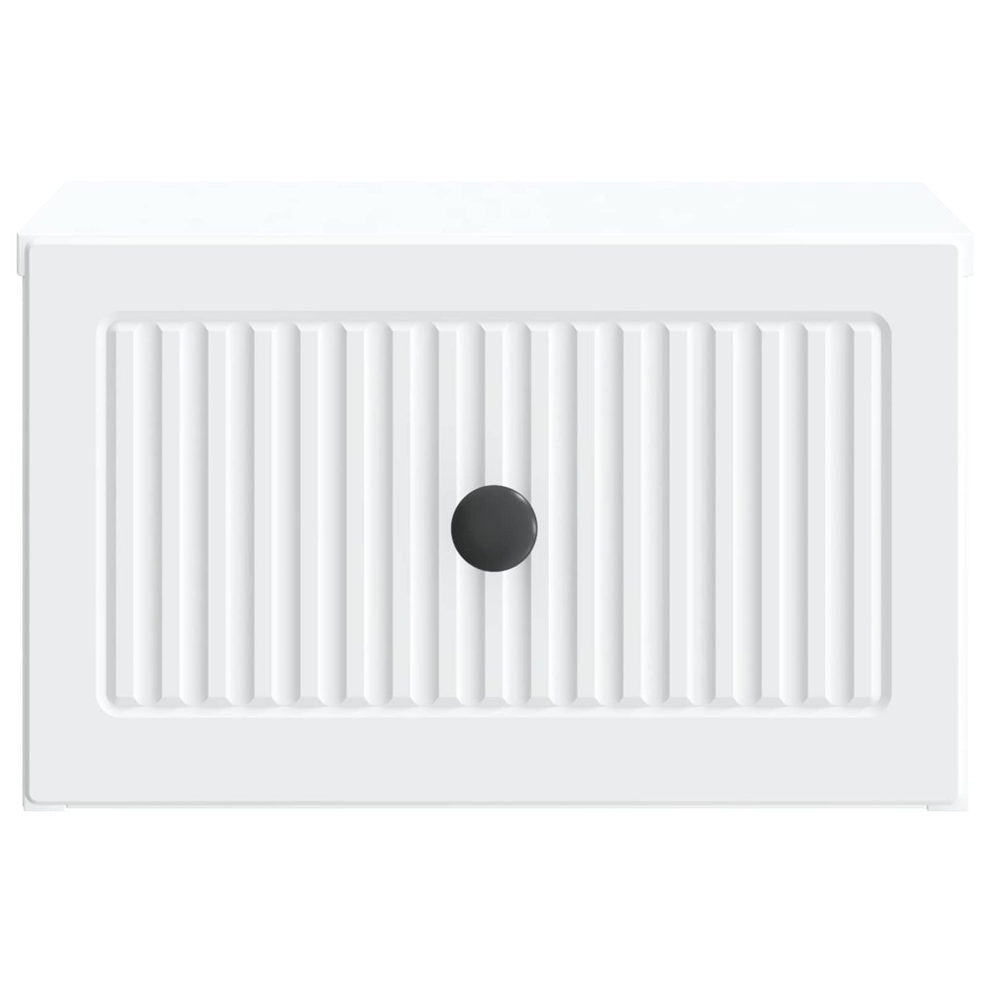 Wall-Mounted Bedside Cabinet White 33 x 34.5 x 20 cm