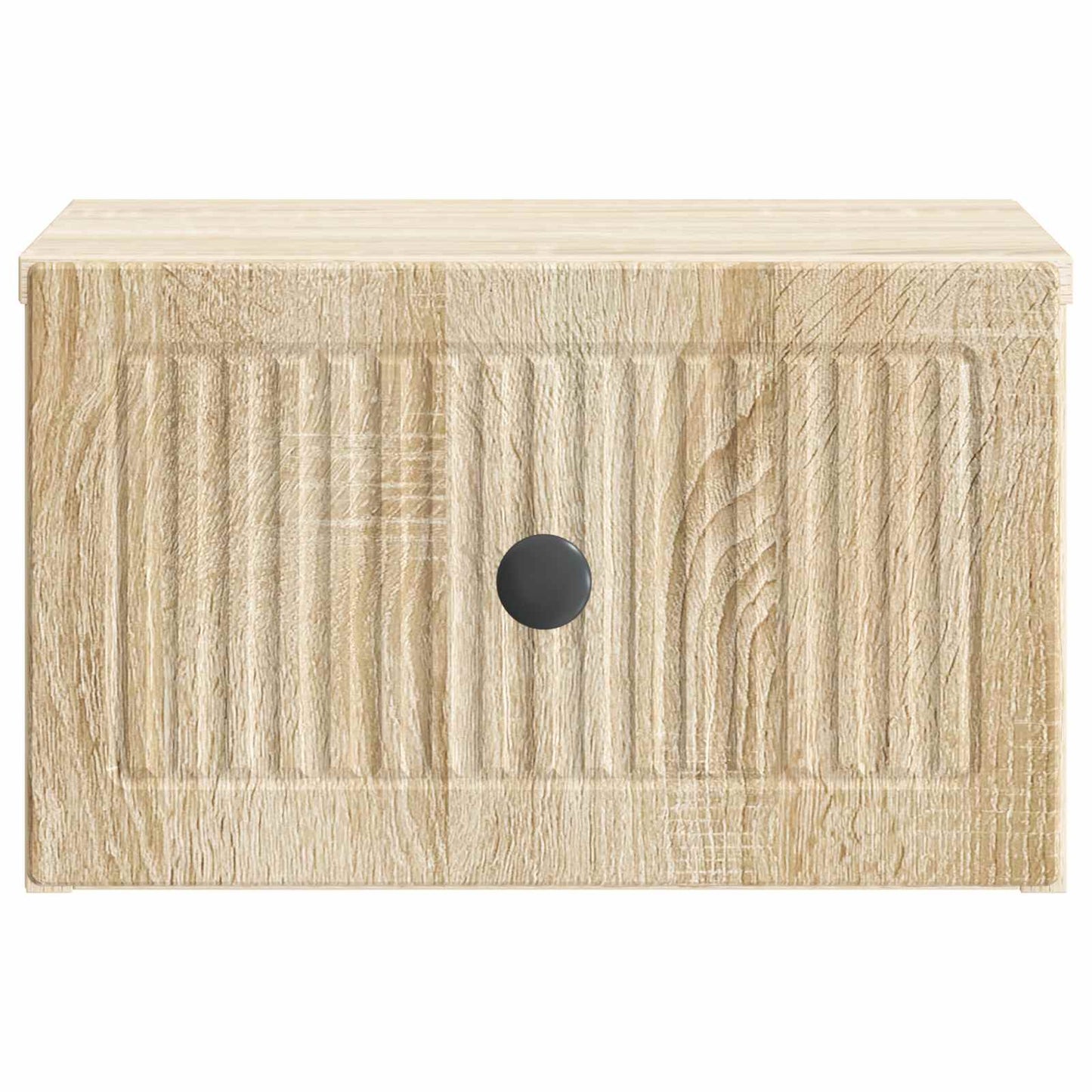 Wall-Mounted Bedside Cabinet 2 pcs Sonoma Oak 33 x 34.5 x 20 cm