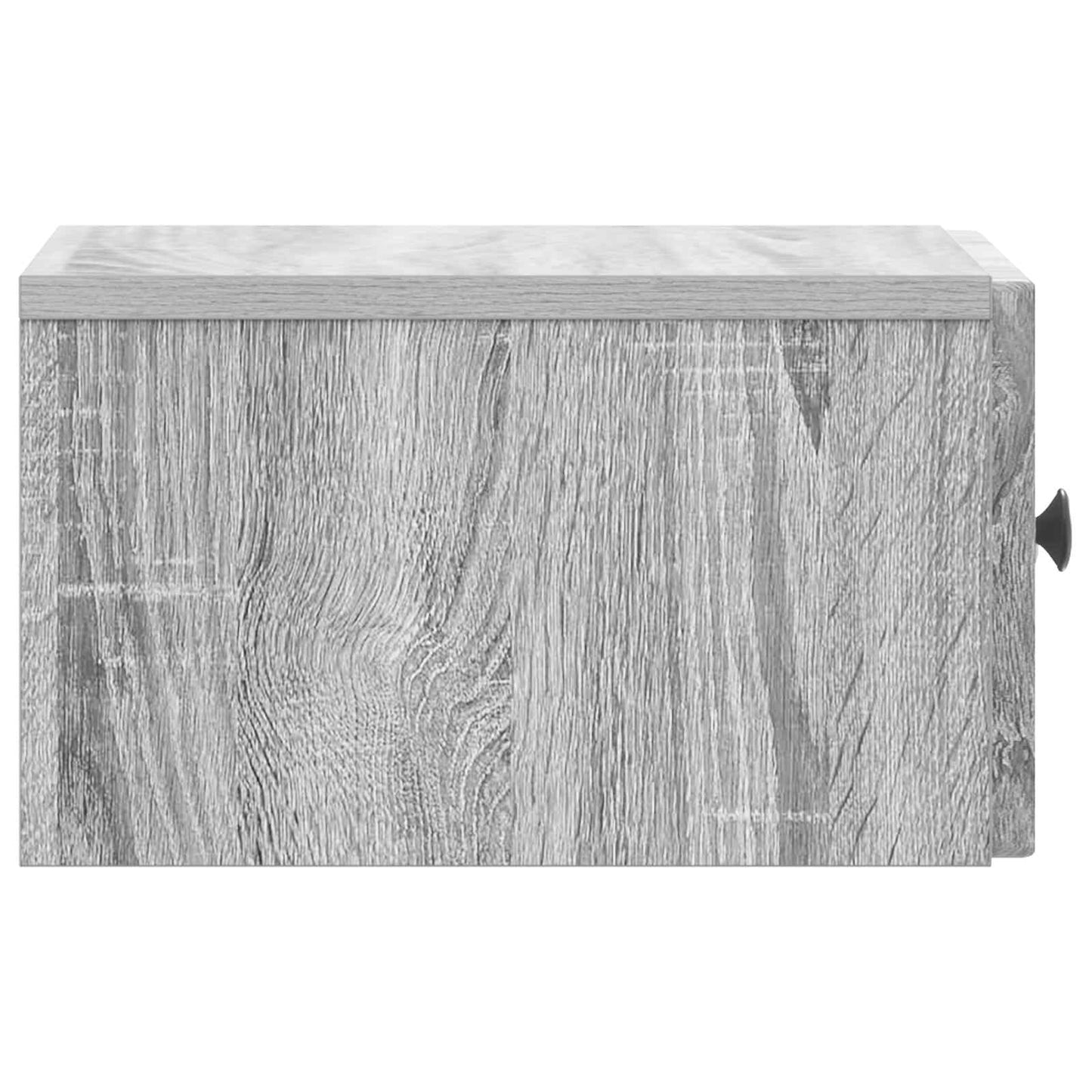 Wall-Mounted Bedside Cabinet Grey Sonoma 33 x 34.5 x 20 cm