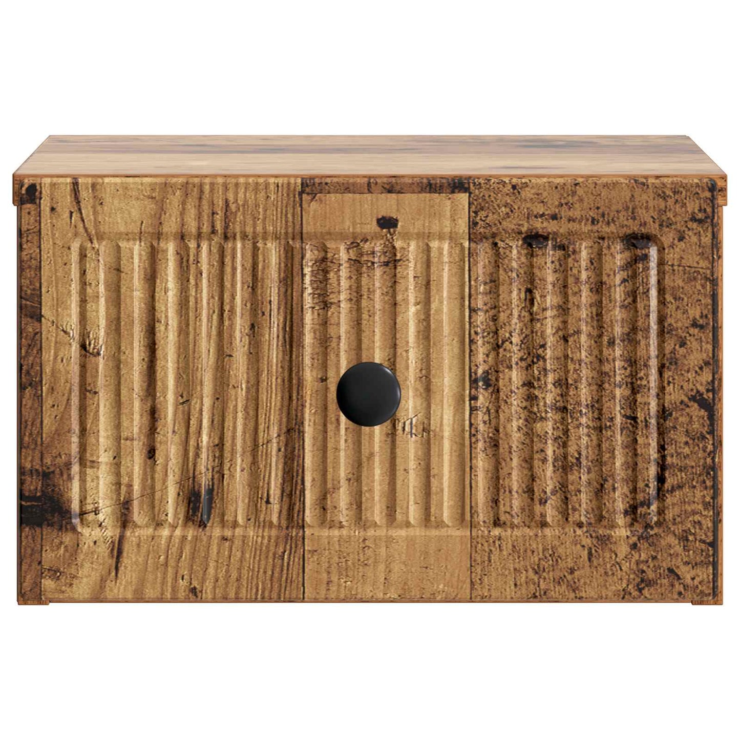 Wall-Mounted Bedside Cabinet 2 pcs Old Wood 33 x 34.5 x 20 cm