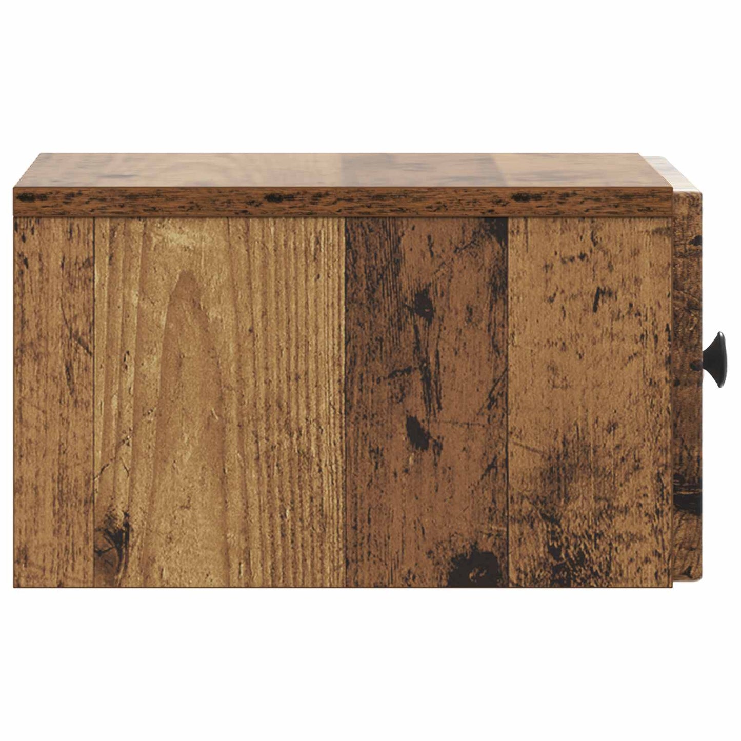 Wall-Mounted Bedside Cabinet 2 pcs Old Wood 33 x 34.5 x 20 cm