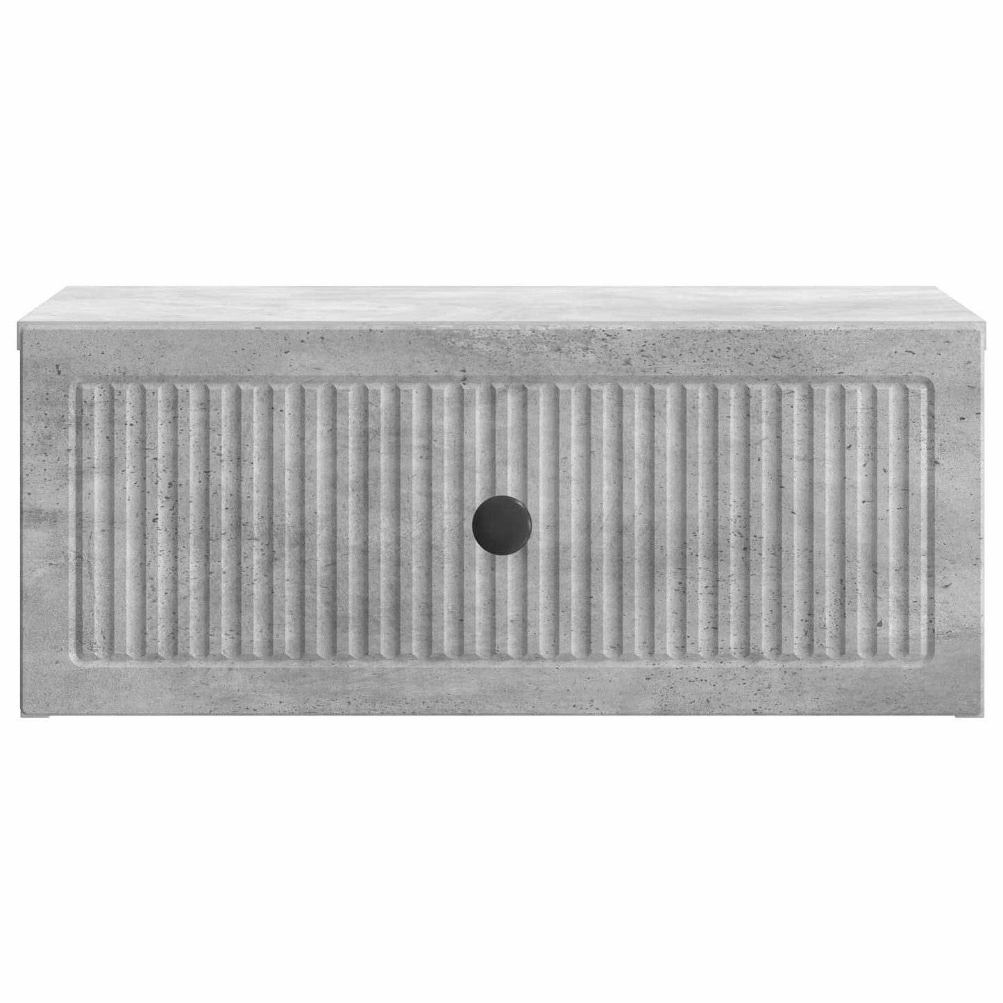 Bedside Cabinet 2 pcs Concrete Grey 49 x 34.5 x 20 cm