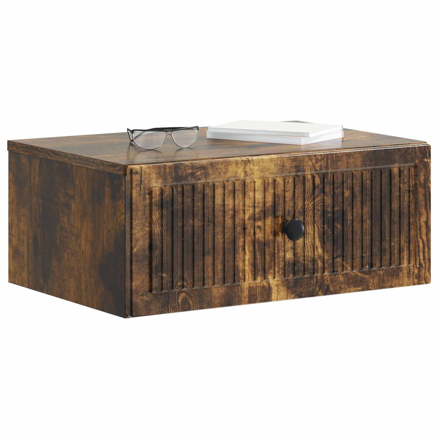 Bedside Cabinet 2 pcs Smoked Oak 49 x 34.5 x 20 cm