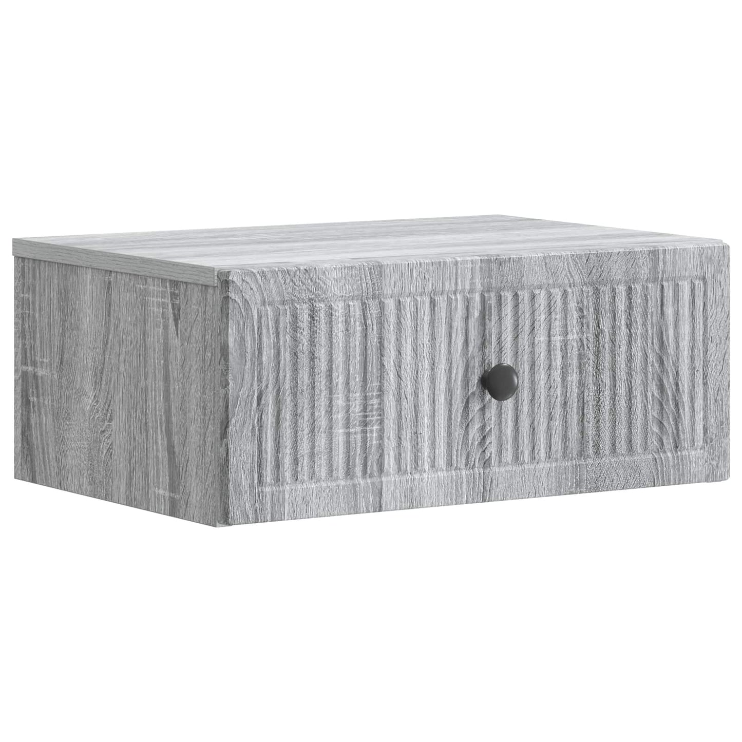 Bedside Cabinet Grey Sonoma 49 x 34.5 x 20 cm Engineered Wood