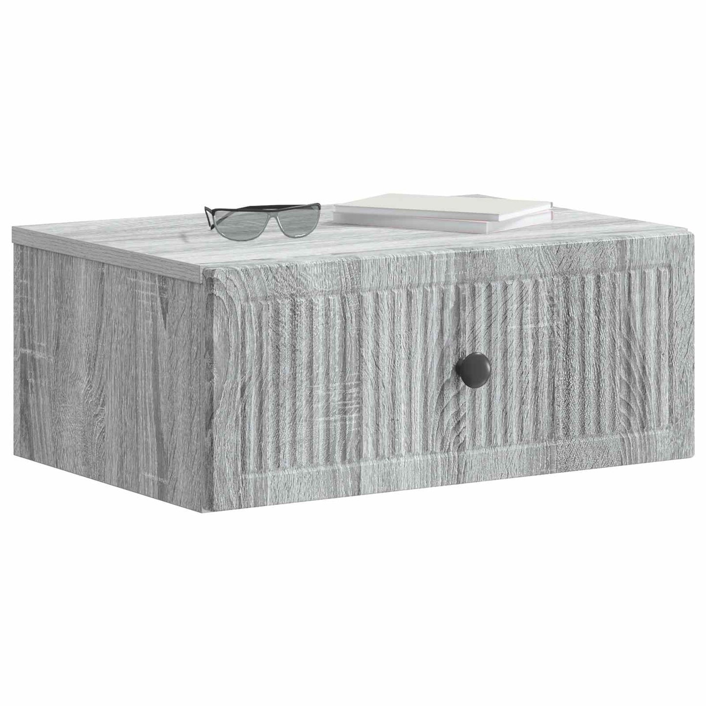 Bedside Cabinet with Drawer 2 pcs Grey Sonoma 49 x 34.5 x 20 cm