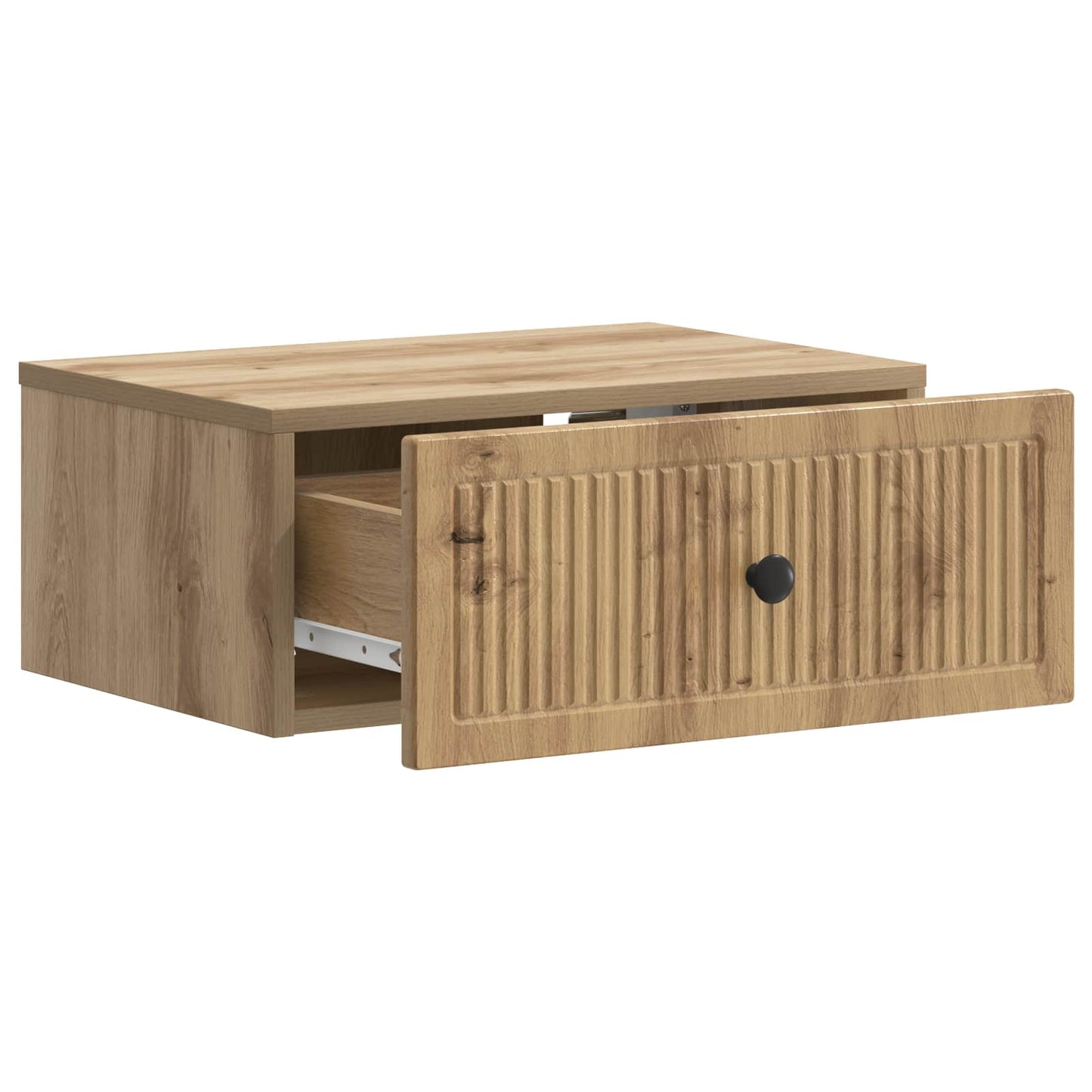 Bedside Cabinet with Drawer 2 pcs Artisan Oak 49 x 34.5 x 20 cm