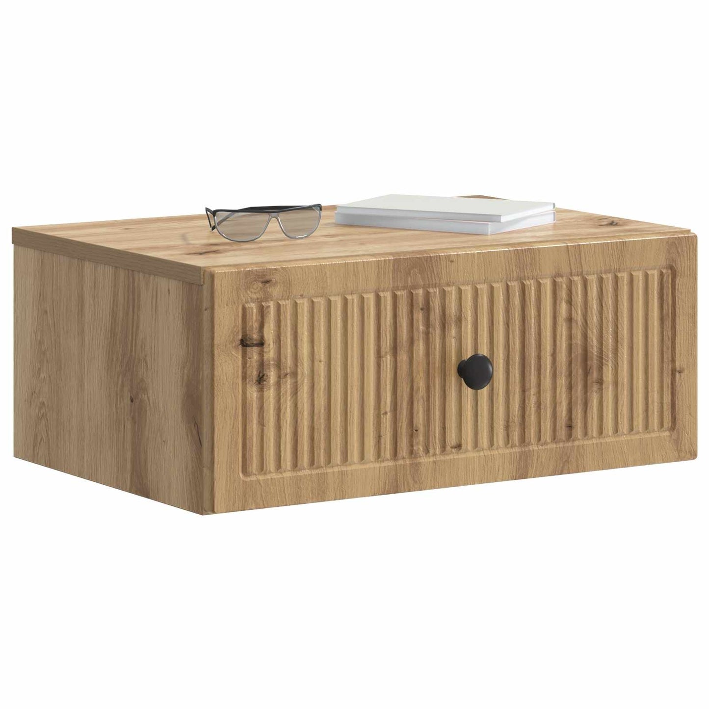 Bedside Cabinet with Drawer 2 pcs Artisan Oak 49 x 34.5 x 20 cm