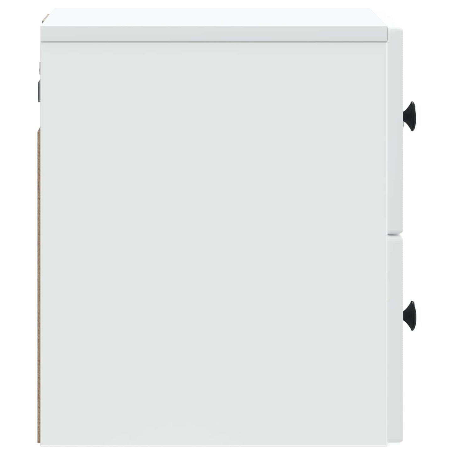 Wall-Mounted Bedside Cabinet White 33 x 34.5 x 40 cm