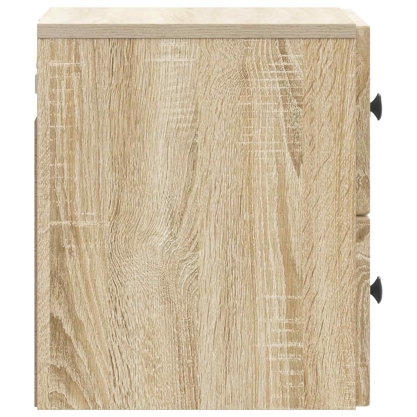 Wall-Mounted Bedside Cabinet 2 pcs Sonoma Oak 33 x 34.5 x 40 cm