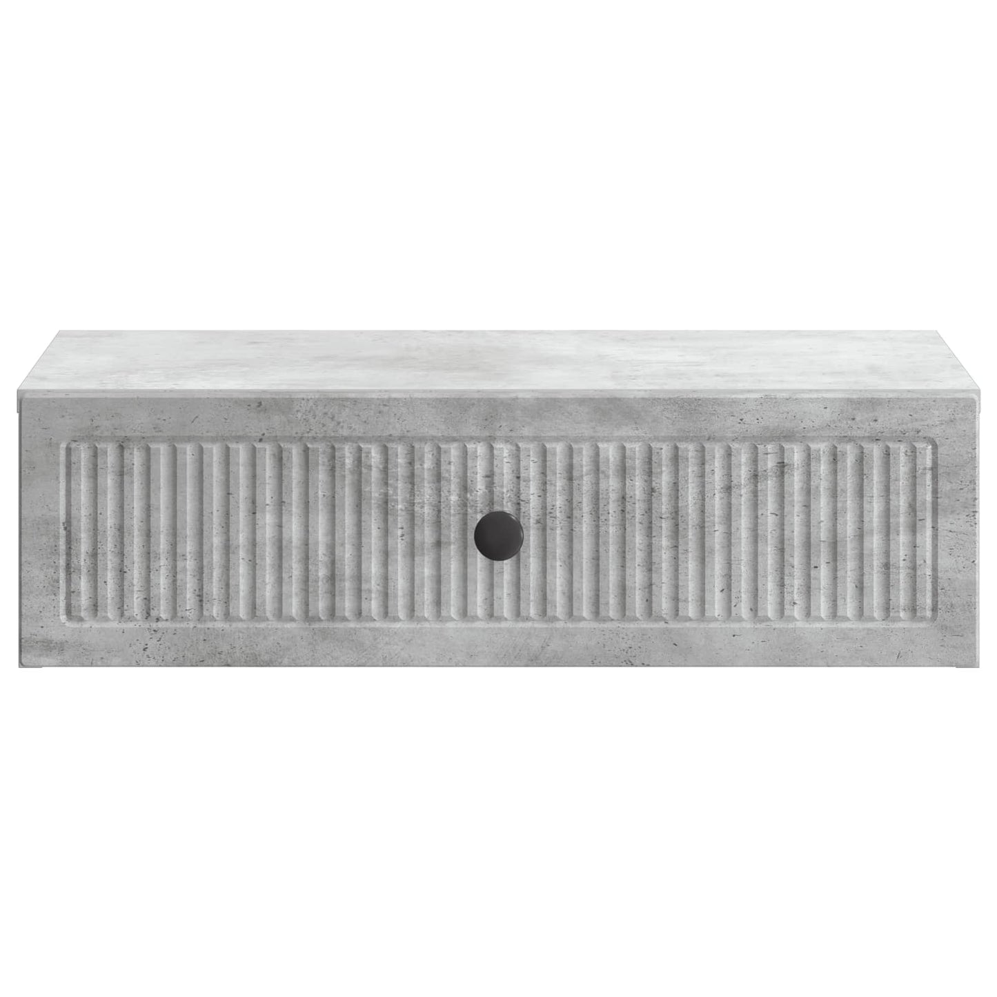 Wall-Mounted Side Table Concrete Grey 59 x 34.5 x 17 cm