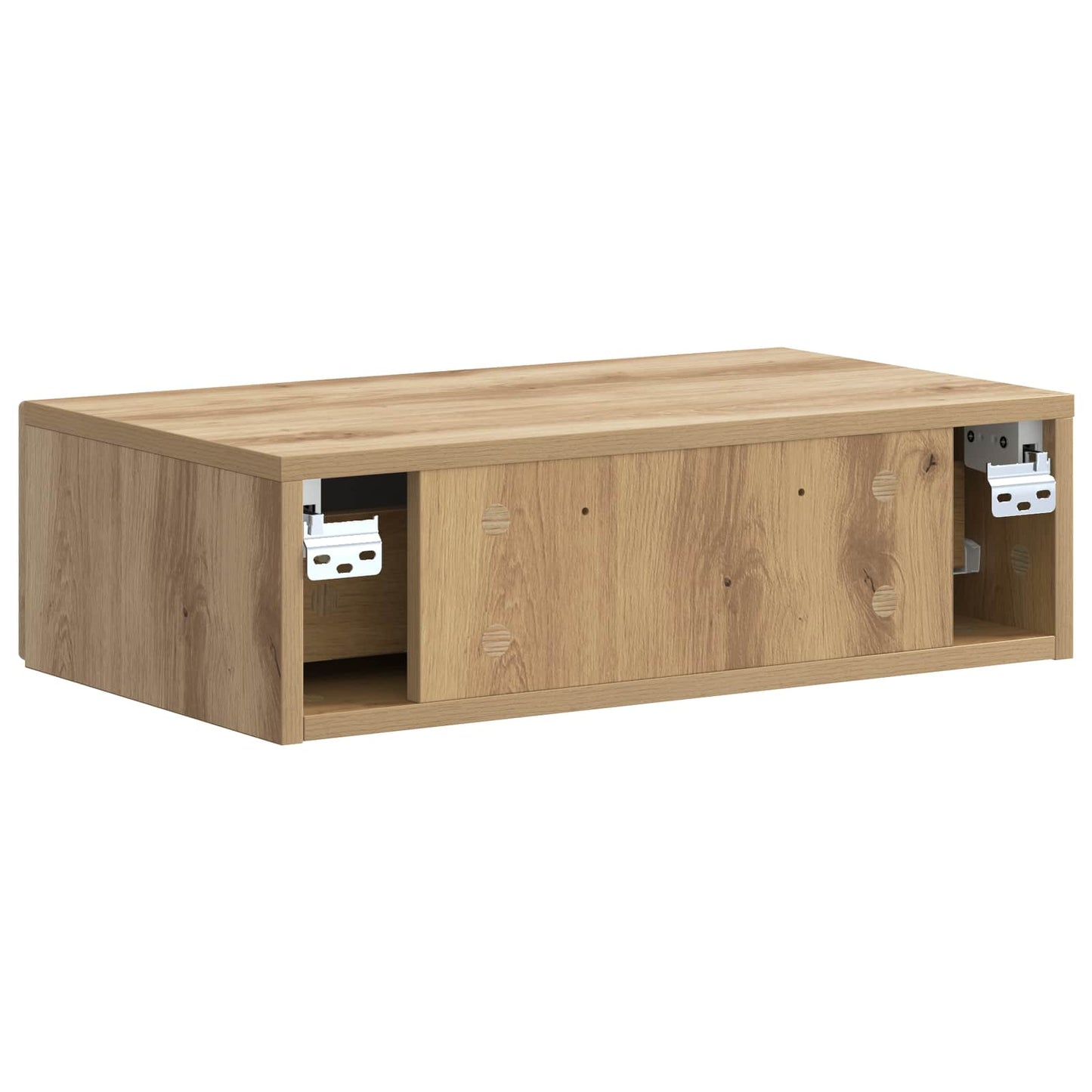 Wall-Mounted Side Table Artisan Oak 59 x 34.5 x 17 cm