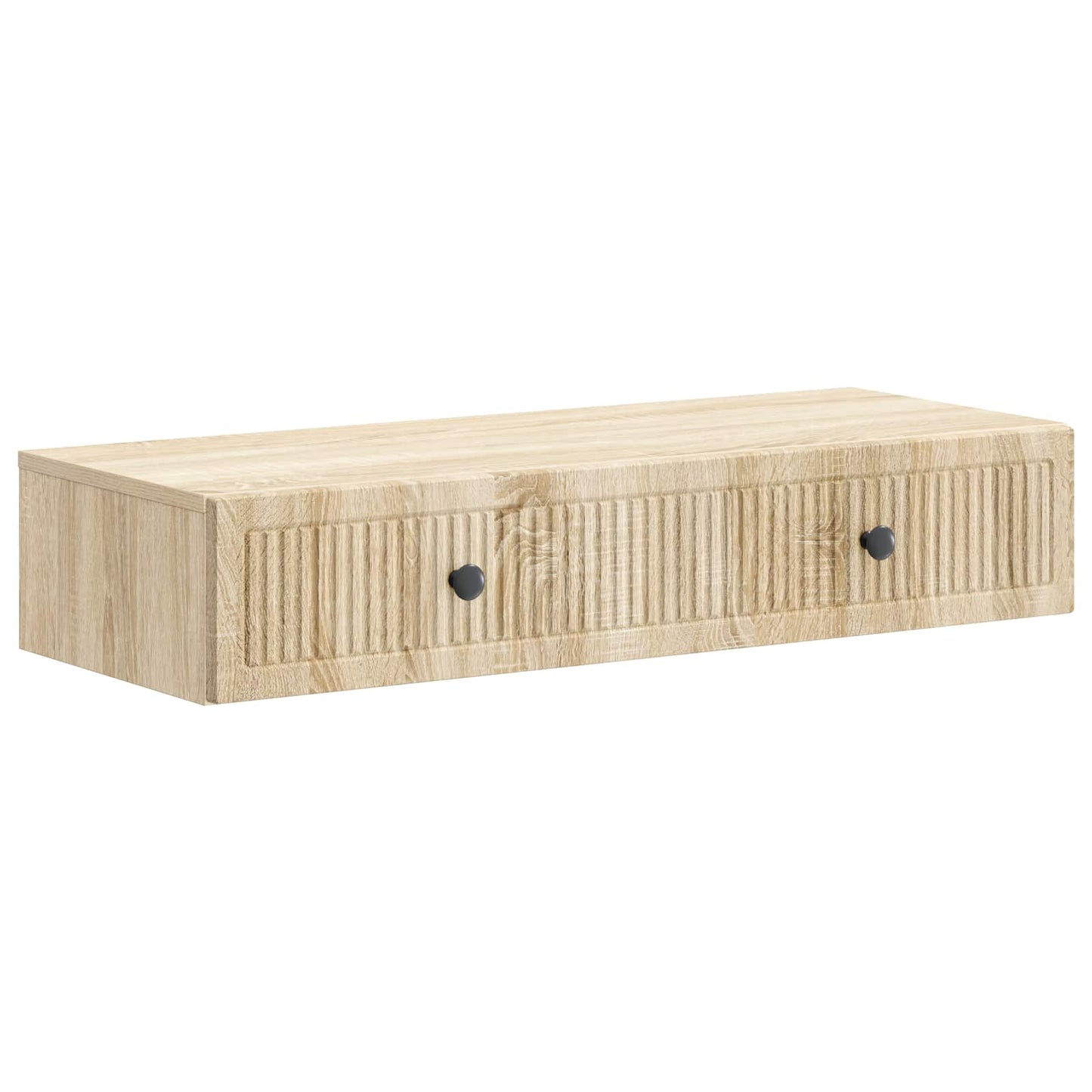 Wall-Mounted Side Table Sonoma Oak 87.5 x 34.5 x 17 cm