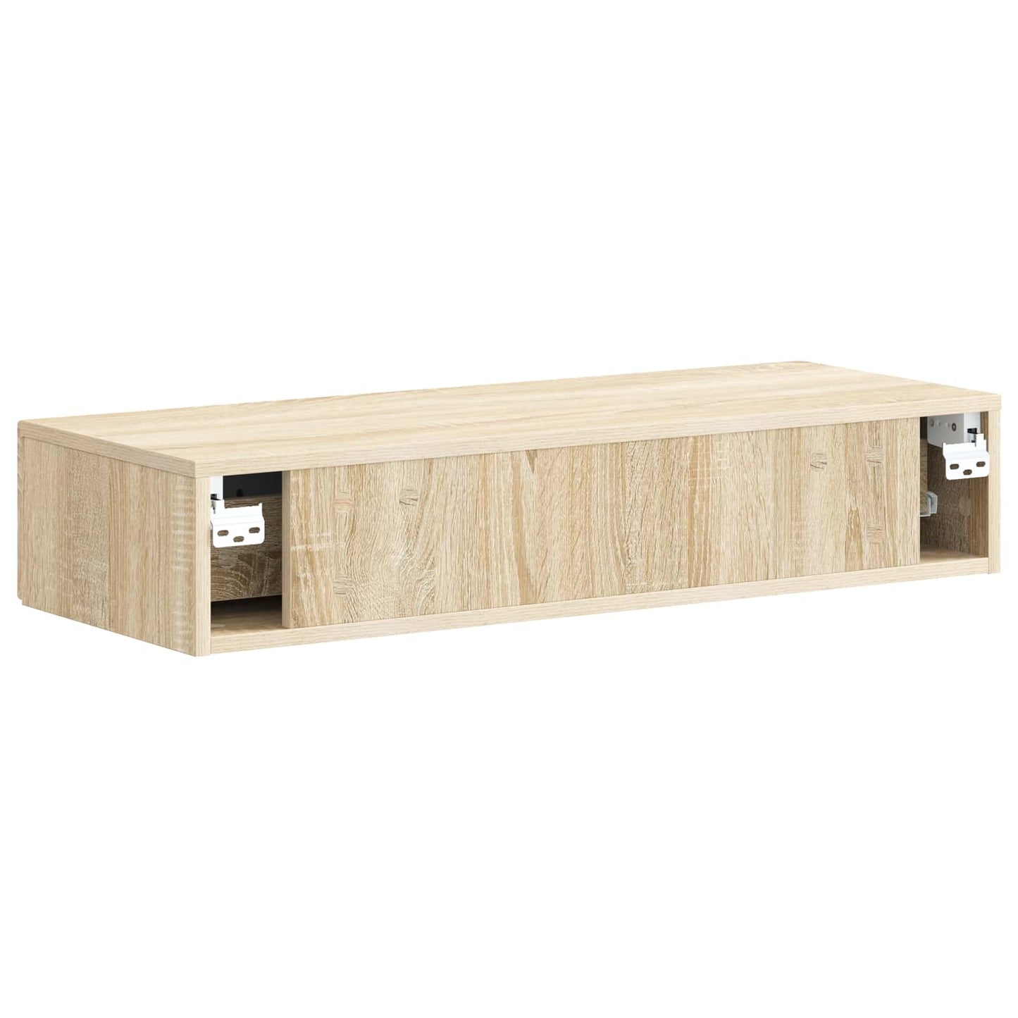Wall-Mounted Side Table Sonoma Oak 87.5 x 34.5 x 17 cm