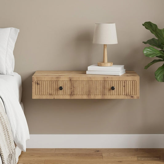 Wall-Mounted Side Table 87.5 x 34.5 x 17 cm Engineered Wood