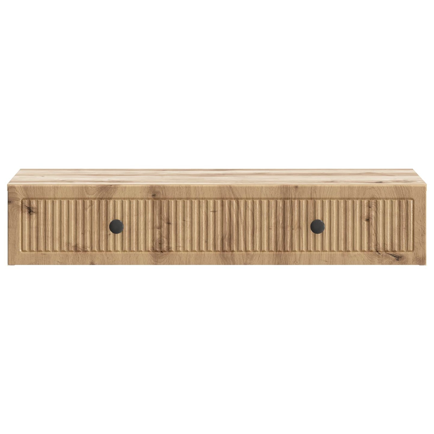 Wall-Mounted Side Table Artisan Oak 87.5 x 34.5 x 17 cm