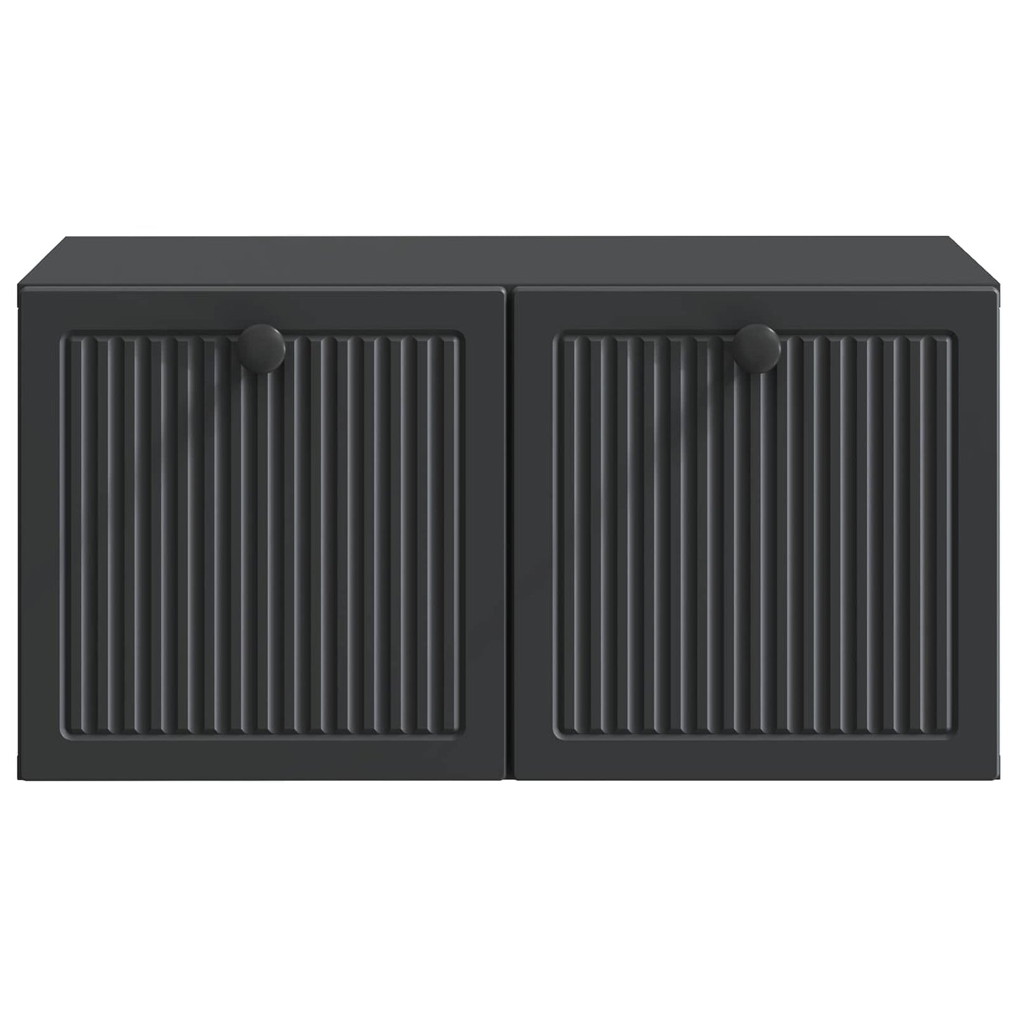 Wall-Mounted TV Cabinet Black 59.5 x 41 x 30 cm Engineered Wood