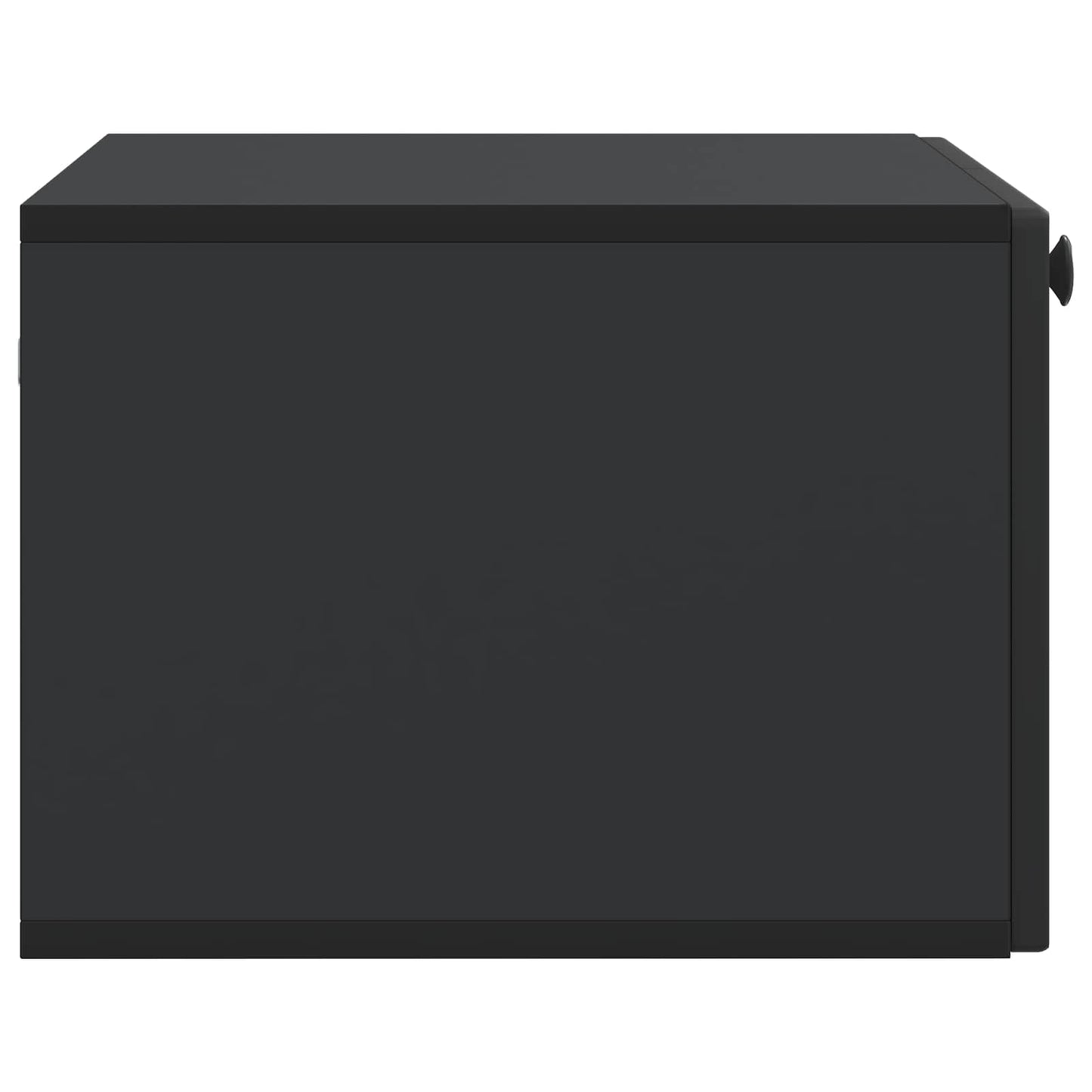 Wall-Mounted TV Cabinet Black 59.5 x 41 x 30 cm Engineered Wood