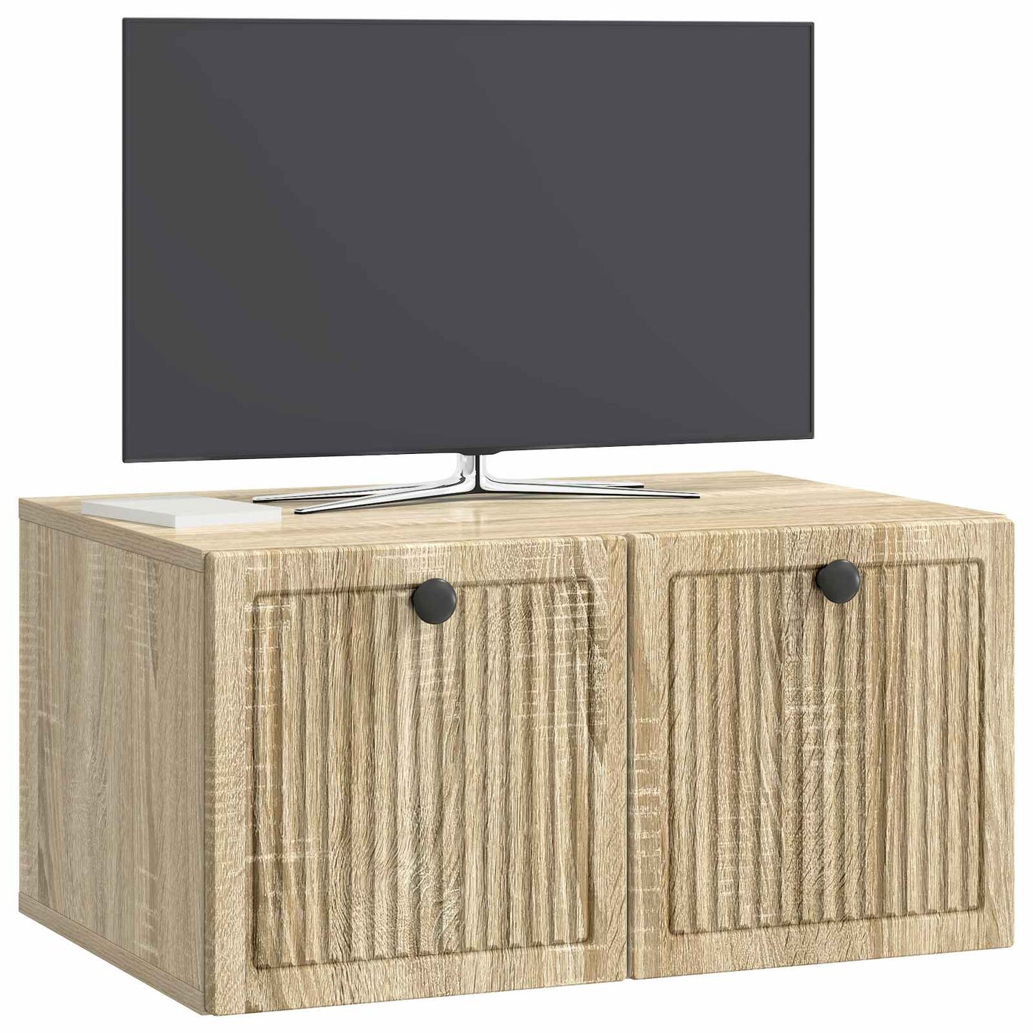 Wall-Mounted TV Cabinet Sonoma Oak 59.5 x 41 x 30 cm