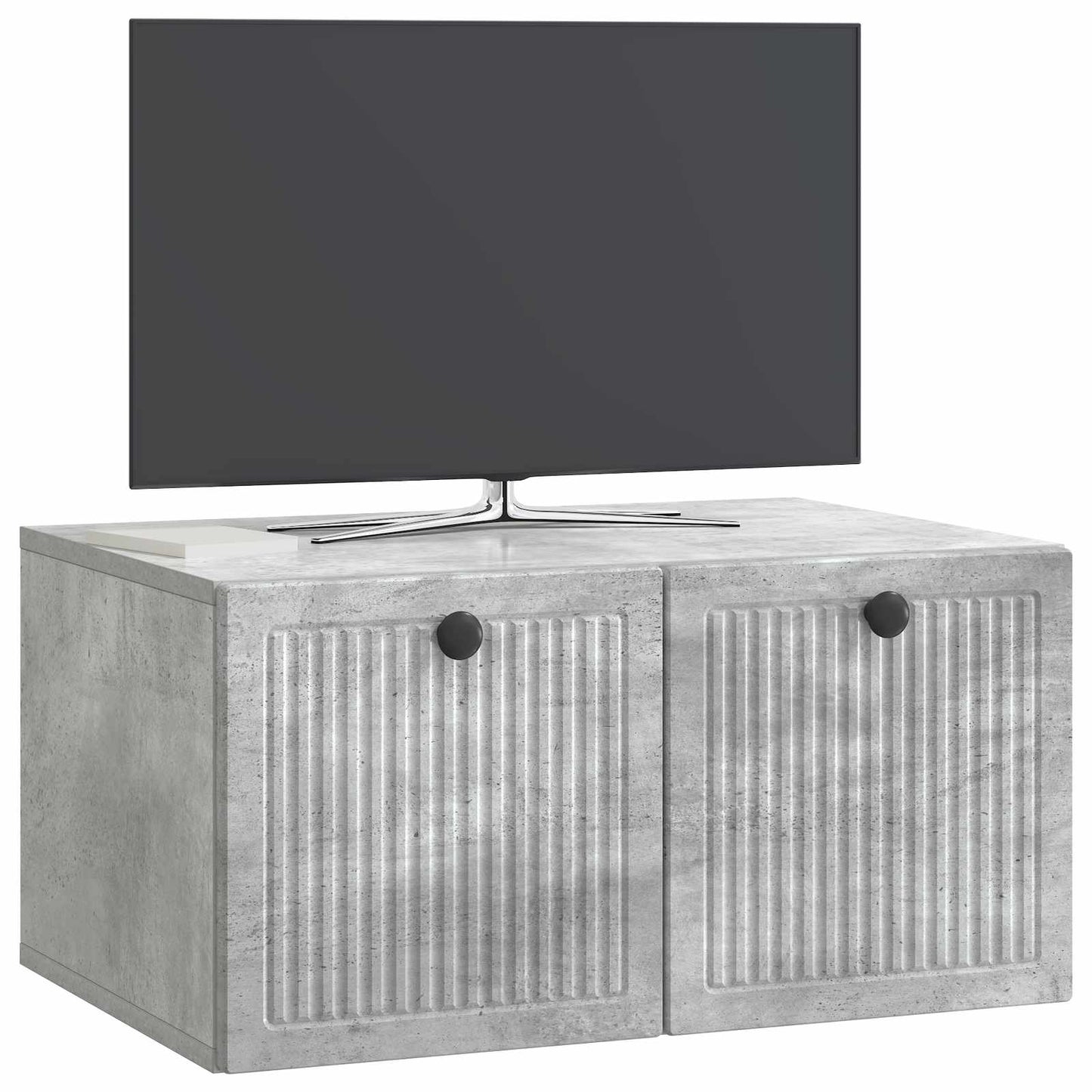 Wall-Mounted TV Cabinet Concrete Grey 59.5 x 41 x 30 cm