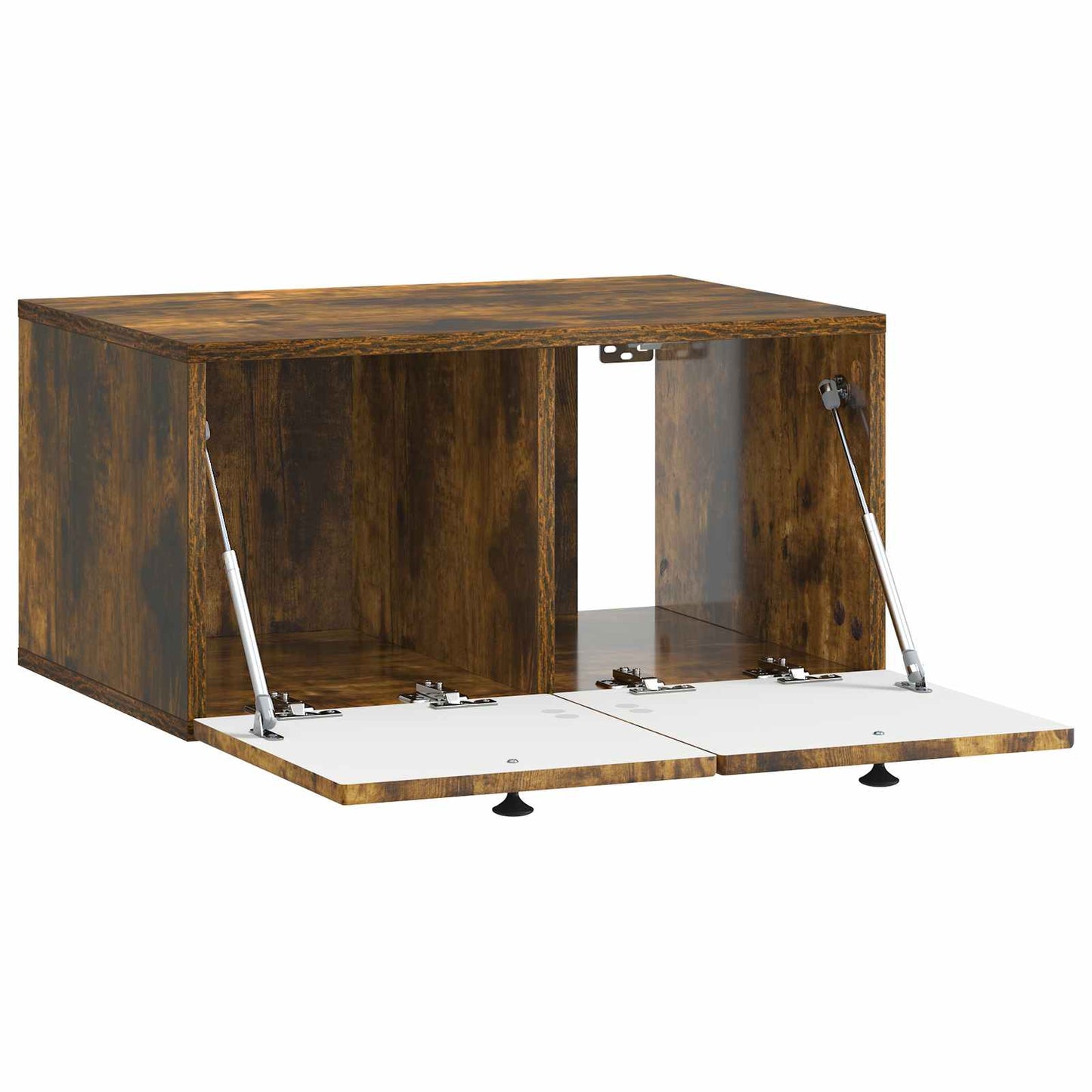 Wall-Mounted TV Cabinet Smoked Oak 59.5 x 41 x 30 cm