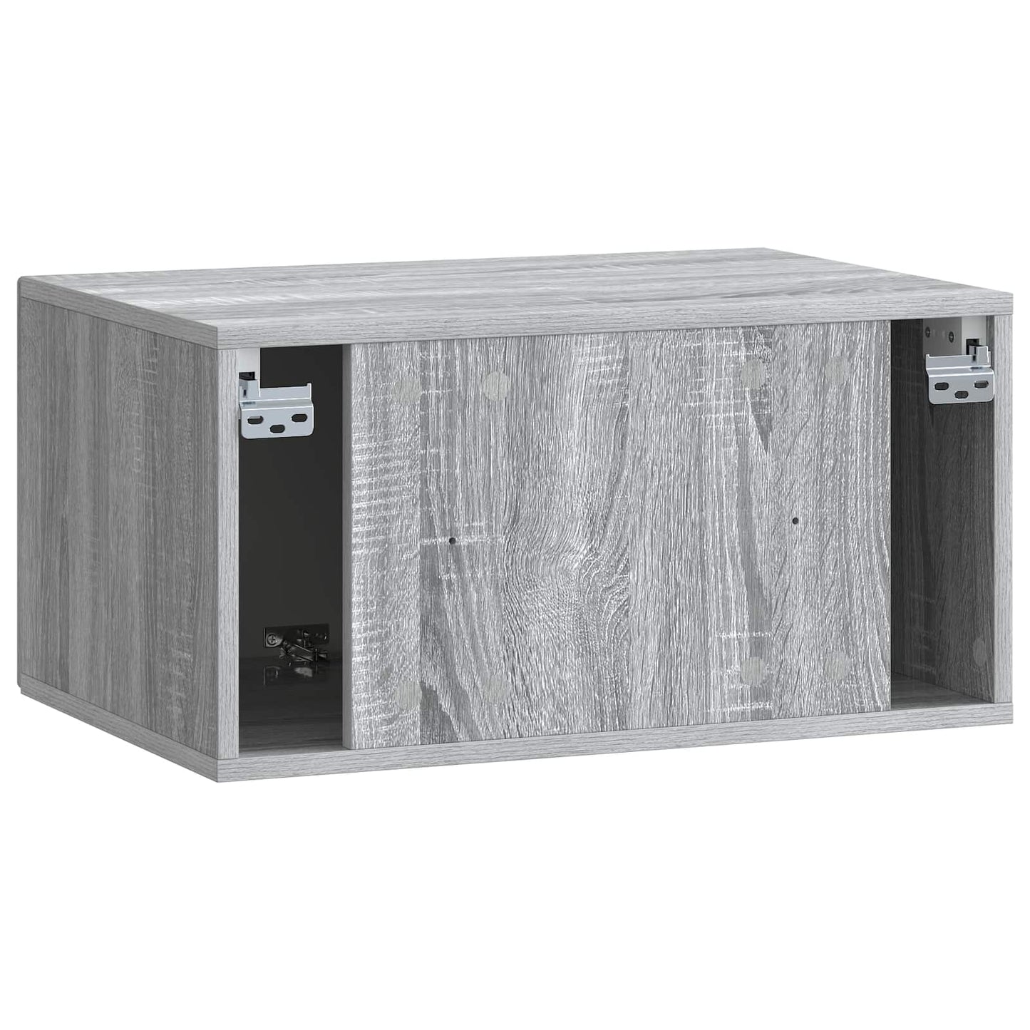 Wall-Mounted TV Cabinet Grey Sonoma 59.5 x 41 x 30 cm