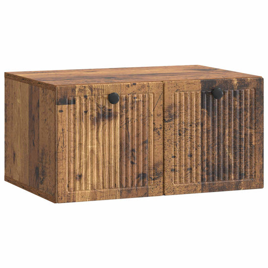 Wall-Mounted TV Cabinet Wall-mounted Old Wood 59.5 x 41 x 30 cm