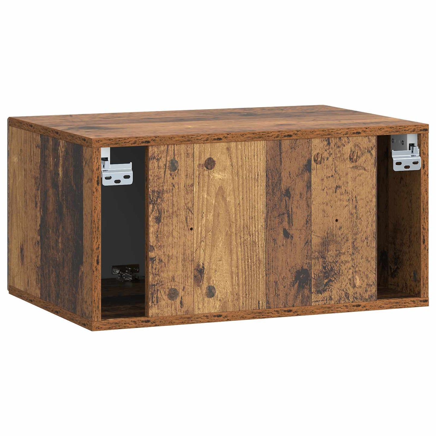 Wall-Mounted TV Cabinet Wall-mounted Old Wood 59.5 x 41 x 30 cm