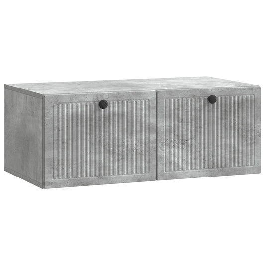 Wall-Mounted TV Cabinet Concrete Grey 78.5 x 41 x 30 cm