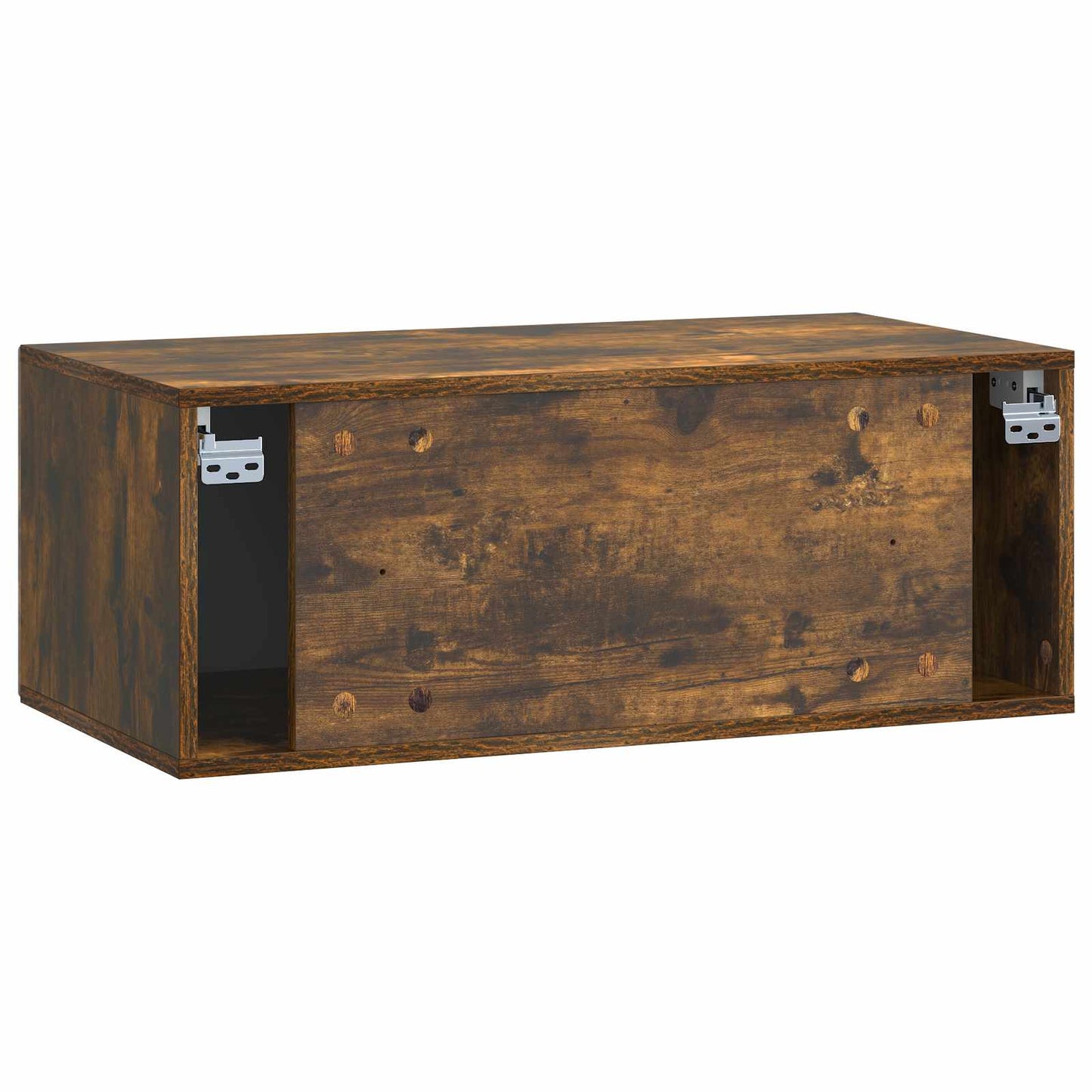 Wall-Mounted TV Cabinet Smoked Oak 78.5 x 41 x 30 cm