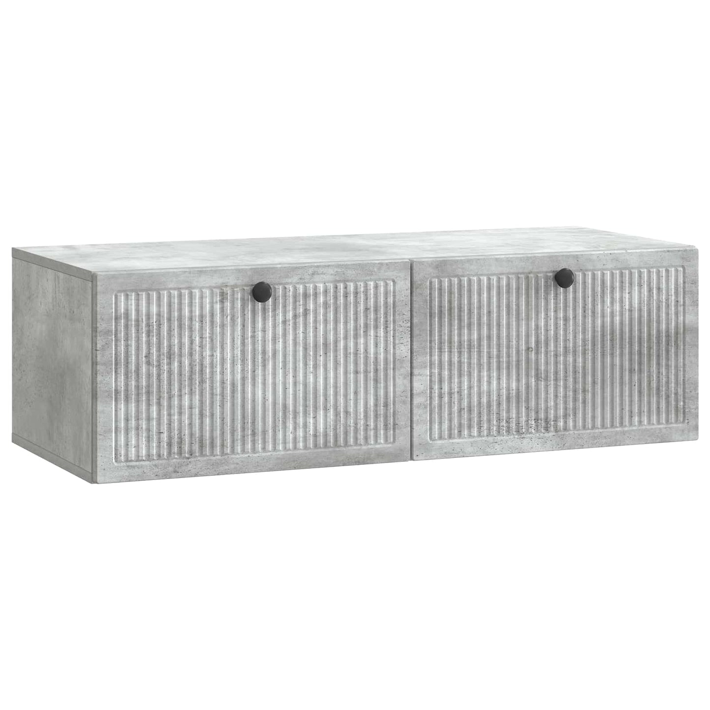 Wall-Mounted TV Cabinet Concrete Grey 98 x 41 x 30 cm