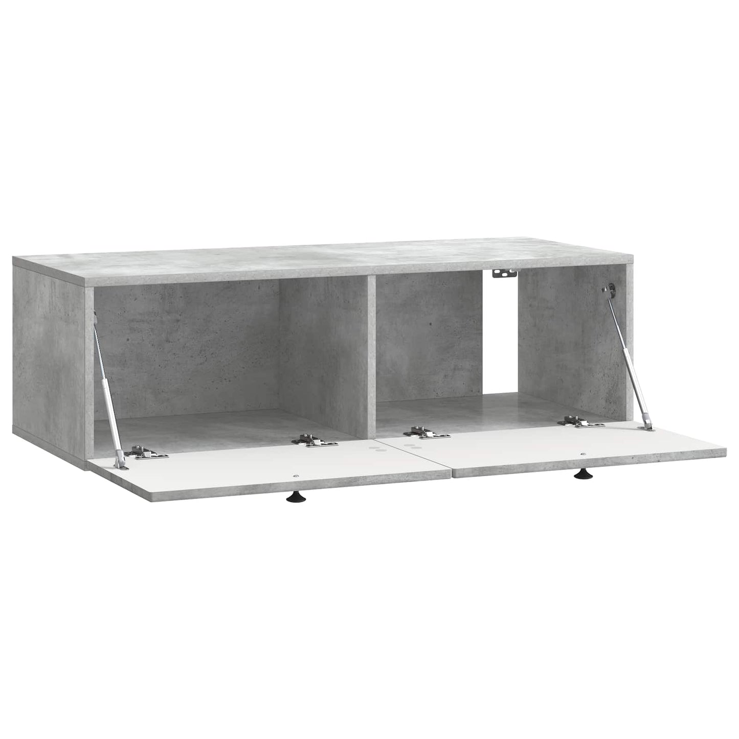 Wall-Mounted TV Cabinet Concrete Grey 98 x 41 x 30 cm