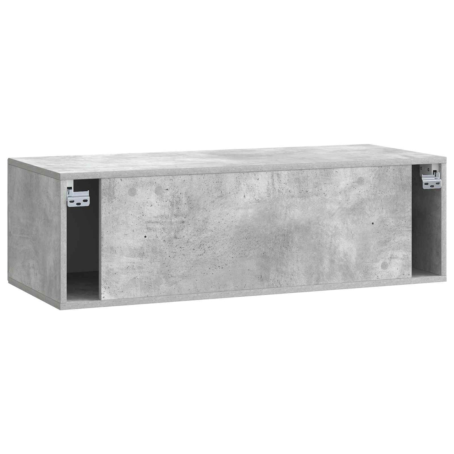 Wall-Mounted TV Cabinet Concrete Grey 98 x 41 x 30 cm
