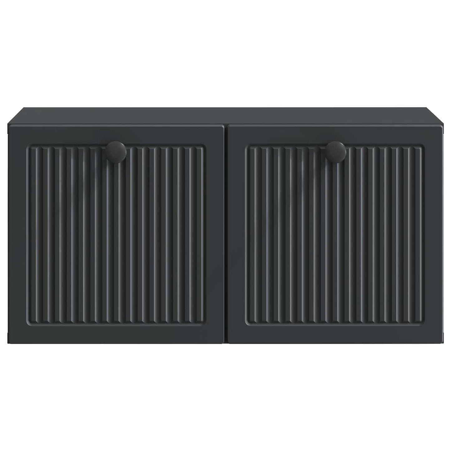Wall-Mounted TV Cabinet Black 59.5 x 31 x 30 cm Engineered Wood