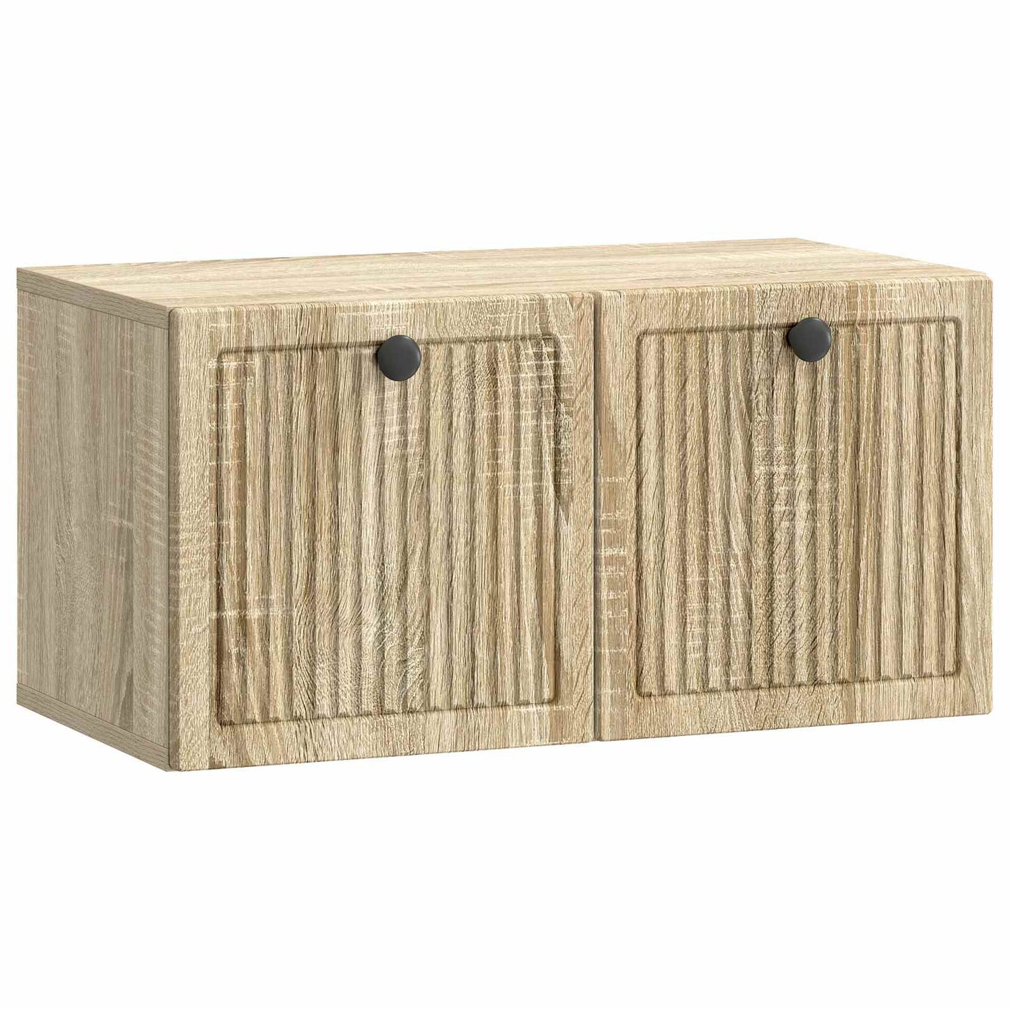 Wall-Mounted TV Cabinet Sonoma Oak 59.5 x 31 x 30 cm