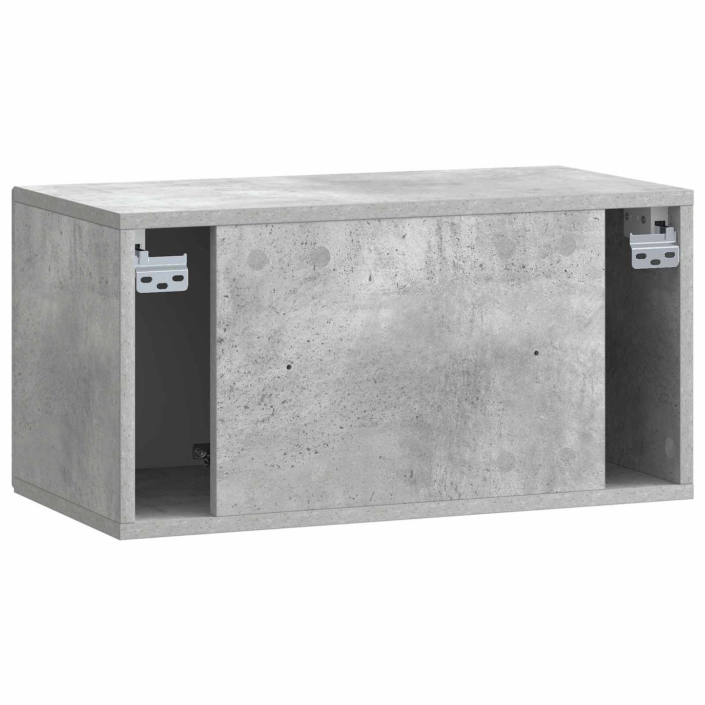 Wall-Mounted TV Cabinet Concrete Grey 59.5 x 31 x 30 cm